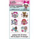 Unique LOL Surprise! Party Tattoo Sheets, 24 Ct. Unique