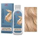Wella Blondor Toner /16 Lightest Pearl Permanent Liquid Colors and M Hair Designs Tint Brush/Comb (Bundle - 3 items) M Hair Designs