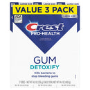 Crest Pro-Health Gum Detoxify Deep Clean Toothpaste, 4.8 oz Pack of 3 - Anticavity, Antibacterial Flouride Toothpaste, Clinically Proven, Gum and Enamel Protection, Plaque Control Infinity Warehouse