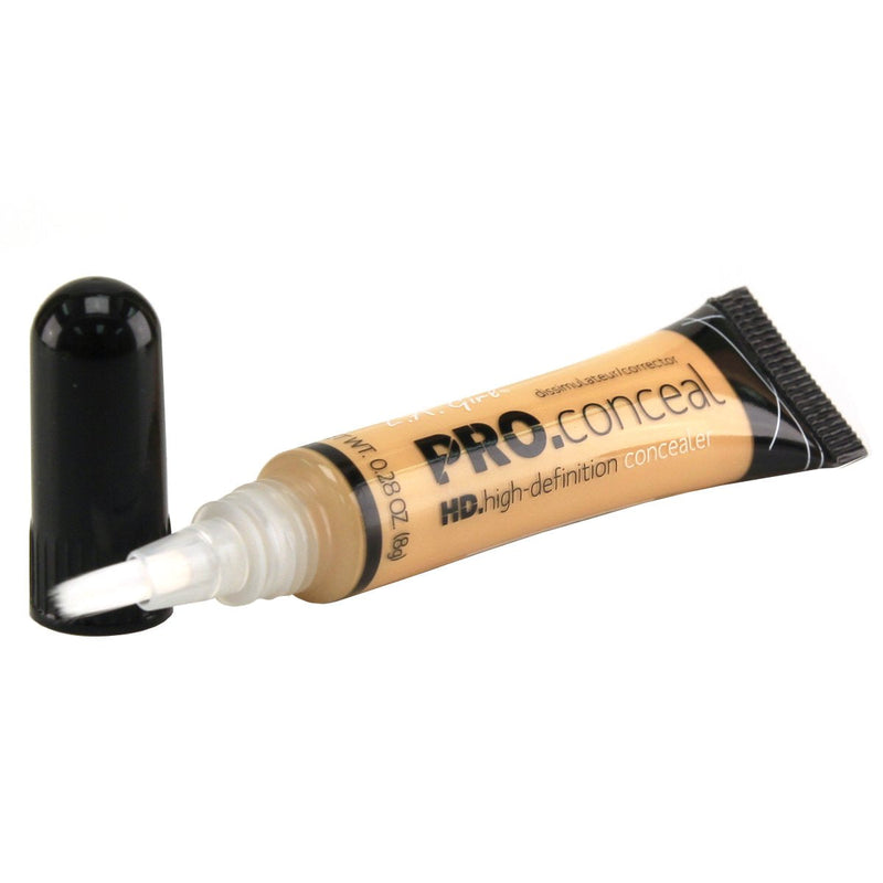 (CHOOSE YOUR COLOR) LA Girl HD Conceal High Definition Concealer 13 Color Choices (Yellow) LA Girl