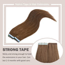 80g/pack Remy Tape in Hair Extensions Human Hair 12 Inch 40pcs