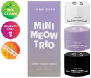 I DEW CARE Mini Meow Trio | Peel Off Face Mask Set: Hydrating Mask, Illuminating Mask, Exfoliating Mask | Korean Skincare, Facial Treatment, Cruelty-free, Gluten-free, Paraben-free I DEW CARE Store