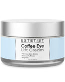 Caffeine Infused Coffee Eye Lift Cream - Reduces Puffiness, Brightens Dark Circles, & Firms Under Eye Bags - Anti Aging, Wrinkle Fighting Skin Treatment ESTETIST Store
