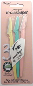 Eyebrow Shaper Razors Eye brow Shaper Bikini Hair Removers Shavers, 3 brow Shaper Annie