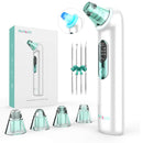 Blackhead Remover Pore Vacuum - Hotsch Blackhead Removal Tool, Pore Cleaner Electric Acne Extractor Kit, LED Display USB Rechargeable with Upgraded Blue Light 4 Replaceable Suction Probes Hotsch