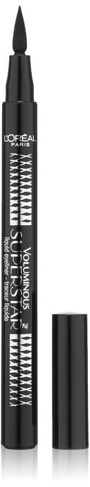 L'Oreal Paris Voluminous Superstar Liquid Eyeliner Pen, Black [202] 0.056 oz L'Oréal Paris