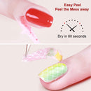 Beetles Latex Liquid Nail Simple Peel off Cuticle Guard for Nail Art Liquid Latex Barrier Protector 15ml White beetles Gel Polish