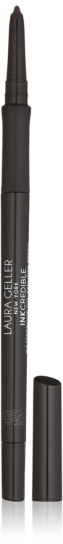 LAURA GELLER NEW YORK Inkcredible Precise Gel Waterproof Smudge-proof Eyeliner Pencil with Built in Sharpener, Brown Eyed Girl LAURA GELLER NEW YORK