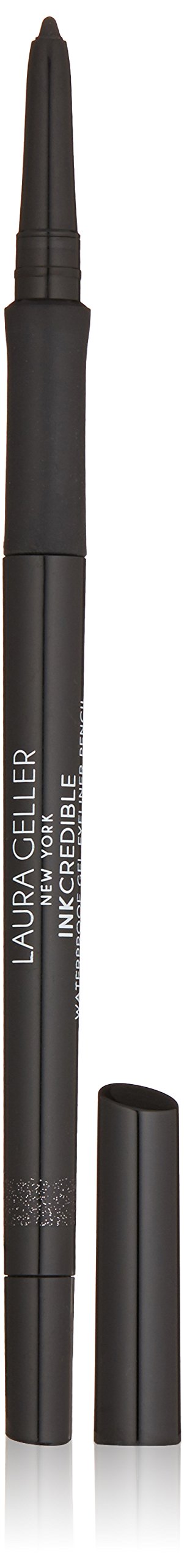 LAURA GELLER NEW YORK Inkcredible Precise Gel Waterproof Smudge-proof Eyeliner Pencil with Built in Sharpener, Brown Eyed Girl LAURA GELLER NEW YORK