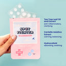 FaceTory AM Spot Fighter Acne Blemish Patches for Pimples- Invisible Spot Treating Patch for Morning and Daytime, 72 Hydrocolloid Patches Infused with Tea Tree and Cica, 2 Sizes 10mm and 12mm FACETORY