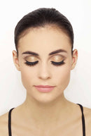 Eylure Vegas Nay Bronze Beauty False Eyelashes, Reusable, Adhesive Included, 1 Pair, Cruelty Free Eylure