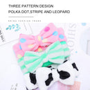 Spa Headband – 6 Pack Bow Hair Band Women Facial Makeup Head Band Soft Coral Fleece Head Wraps For Shower Washing Face LADES Store
