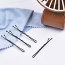 Bobby Pins,MORGLES Black Bobby Pins for Hair Bob Pins Bulk with Box 120-Count (Black,2 inch) MORGLES