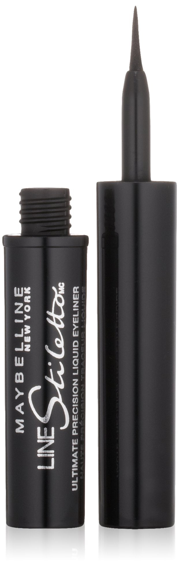 Maybelline New York Line Stiletto Ultimate Precision Liquid Eyeliner, Blackest Black, 0.05 fl. oz. Maybelline New York