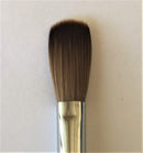 Silver Handle CRIMPED 100% Kolinsky Acrylic Nail Brush (Crimped 12) Silver Handle Nail Brush