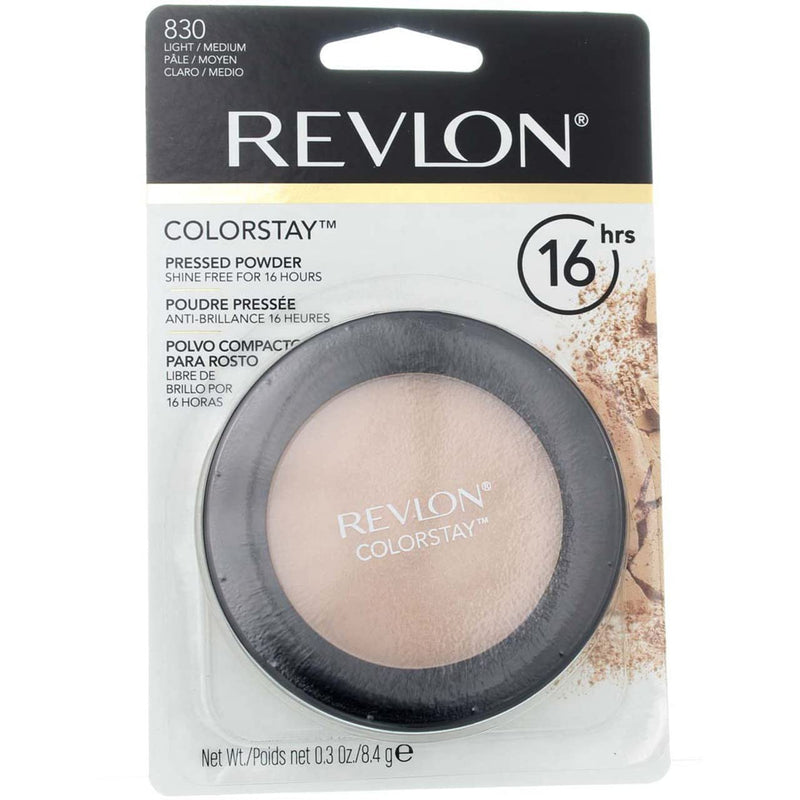 Revlon ColorStay Pressed Powder with SoftFlex, Light 820, 0.3 Ounces (Pack of 2) Infinity Warehouse