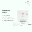 Rael Facial Sponge Cotton Pads - Premium Square Cosmetic Cotton, Soft and Thin, Pads for Toner and Skincare product (200 Count) Rael