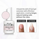IBD Building Gel, Hard Gel Nail Extension, Sheer Pink, 0.5 oz IBD Store