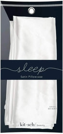 Kitsch Satin Pillowcase, Softer Than Silk, Vegan Silk Pillowcase, Standard (Ivory) Kitsch Store