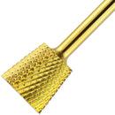 Pana 3/32" 4 Week Backfill Nail Carbide Bit - For Electric Dremel Drill Machine (Fine, Gold (Inverted Backfill)) PANA