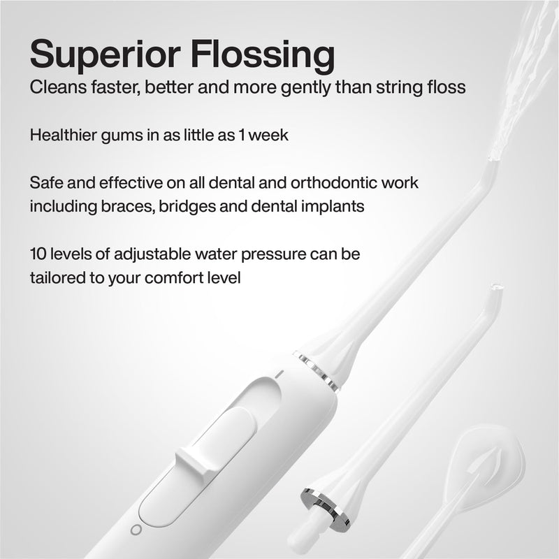 AquaSonic Home Dental Center PRO – Brushing & Flossing Made Easy – Brush & Floss – Power Toothbrush & Water Flosser – Whiter Teeth & Healthier Gums - Infinity Warehouse