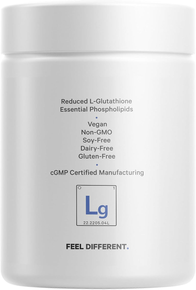 Codeage Liposomal Glutathione 1000 mg Supplement, High-Potency Reduced L-Glutathione - Liposomal Delivery - Phospholipids - Non-GMO, Gluten-Free - 60 Capsules Infinity Warehouse