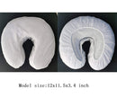 ZMDREAM Fitted Disposable Massage Headrest Covers Face Rest Cradle Covers 50 count White ZMDREAM