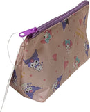 Sanrio My Melody × Kuromi Boat Type Cosmetics Pouch Bag (Happiness） Friend