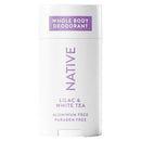 Native Whole Body Deodorant Stick Contains Naturally Derived Ingredients, Deodorant for Men and Women | 72 Hour Odor Protection, Aluminum Free with Coconut Oil and Shea Butter | Coconut & Vanilla Infinity Warehouse