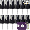 Spray Bottle Tops For Essential Oil Bottles. Reduce, Reuse and Recycle Your Empty EO Containers and Bottles With Our Fine Mist Sprayer Replacement Pump (Black) by Got Oil Supplies Discount Manufacturing & Distributing