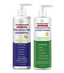 PHARMBANNER Anti-Fungal Shampoo and Conditioner Set – Tea Tree & Argan Oil for Folliculitis, Seborrheic Dermatitis, Scalp Psoriasis – Relieves Itchy, Flaky, Dry Scalp – Sulfate & Paraben Free Infinity Warehouse