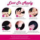 Teenitor Nail Glue, 15 x 2g Mini Professional Beauty Nail False Art Decorate Tips Acrylic Glue Teenitor