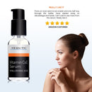 Yeouth Vitamin C Serum for Face with Hyaluronic Acid, Vitamin E, Hydrating and Brightening Anti Aging Serum for Dark Spot Remover for Face, Facial Skin Care Products for Fine Lines and Wrinkles (2oz) Yeouth