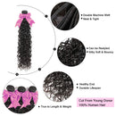 Brazilian Water Wave Bundle 9A Wet and Wavy Human Hair 1 Bundle Weave 100% Virgin Remy Curly Hair Bundle (28 Inch) Fashow