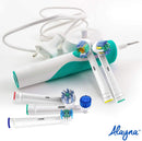 Replacement Brush Heads Compatible with Oral B Braun –20 Pack of 4 Sensitive Clean, 4 Floss Action, 4 Precision Clean & 4 Cross Action. Fits Oralb Electric Toothbrush Pro1000 Pro3000 Pro5000 & More! Alayna