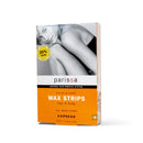 Legs & Body Wax Strips, Parissa Hair Removal Waxing Strips for Legs, Body, Bikini, Arms, Underarms with After care Azulene Oil, 20 Strips Parissa