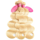 9A Virgin Hair Bundles Sew in Hair Extensions 613 Body Wave Wavy 100% Unprocessed Brazilian Human Hair Weave Hair Weft Extensions for Women 300g 613 Color 12 12 12 YISEA Store