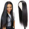 Beauty Forever T-Part Lace Front Wig Brazilian Virgin Human Hair Wig，Hand Tied Pre-plucked Straight T-Shape Lace Part Wig 150% Density Natural Color Middle Part Beauty Forever Store
