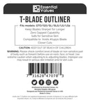 Essential Values Out-liner ReplacementBlades for Andis Shaver (