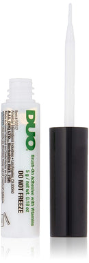 Duo Brush-On Striplash Adhesive White/Clear 0.18 Ounce (5.3ml) (2 Pack) Duo
