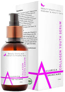 Collagen Peptides Vitamin C Facial Serum, Best Anti-Aging Collagen Face Serum To Reduce Wrinkles 30ml Allurica Store