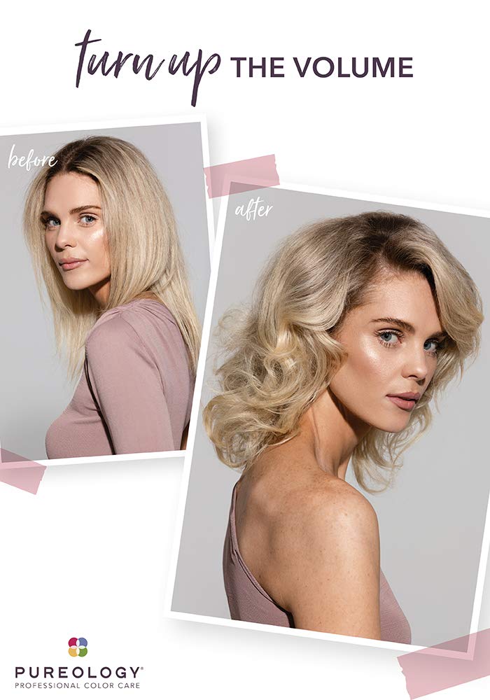 Pureology Pure Volume Shampoo | For Flat, Fine, Color-Treated Hair | Adds Lightweight Volume martinandmark.com