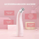 NEWDERMO 2-IN-1 Microdermabrasion Machine for Facial, Diamond Microdermabrasion Device USB Rechargeable - Advanced Home Facial Treatment Machine (Pink) NEWDERMO