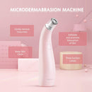 NEWDERMO 2-IN-1 Microdermabrasion Machine for Facial, Diamond Microdermabrasion Device USB Rechargeable - Advanced Home Facial Treatment Machine (Pink) NEWDERMO