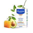 Mustela Baby Gentle Soap - Bar Soap for Dry Skin - with Natural Avocado, Cold Cream, Beeswax & Shea Butter - 3.52 oz. - 2-Pack Mustela
