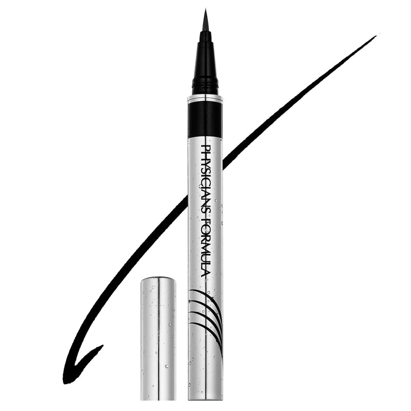Physicians Formula Eye Booster, Lash-Enhancing 2-in-1 Eyeliner Serum, Dermatologist Approved, Hypoallergenic, Cruelty-Free & Vegan - Deep Brown Infinity Warehouse
