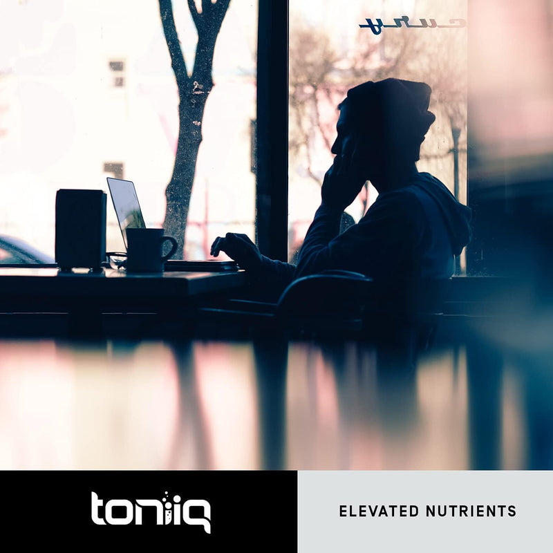 Toniiq 99%+ 40mg Supplement - Ultra High Purity PQQ 40mg Concentrated Formula - PQQ 40 mg 120 Capsules - Pyrroloquinoline Quinone Supplement - 1 Capsule Serving - Vegetarian Capsules Infinity Warehouse