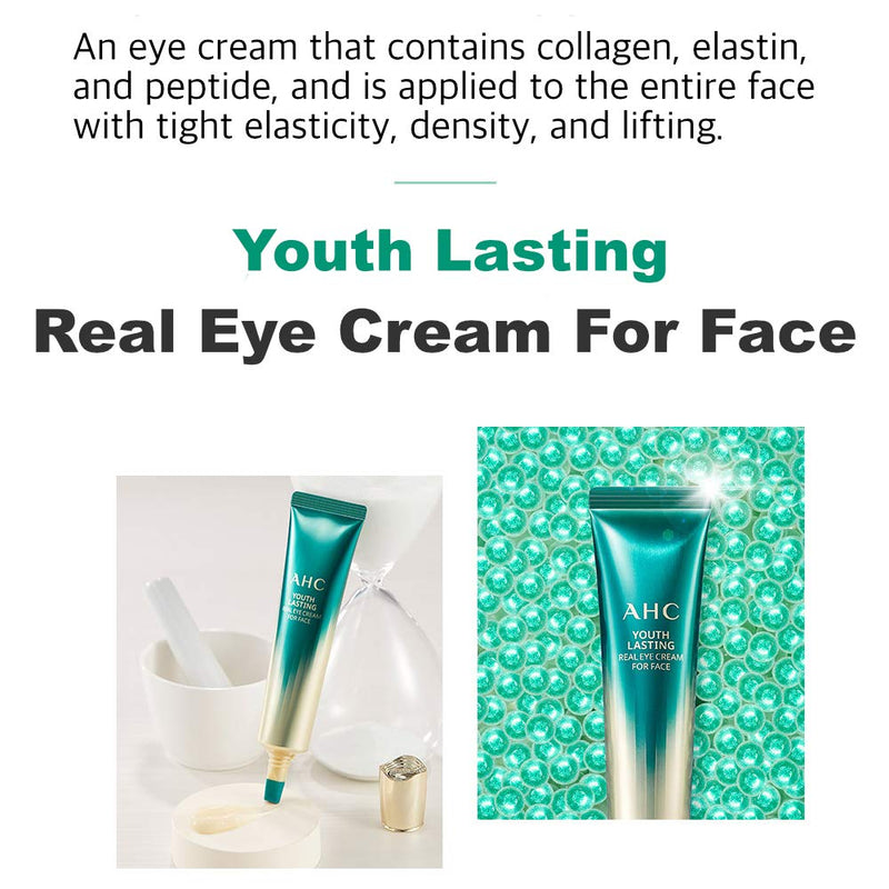 AHC YOUTH LASTING Real Eye Cream for Face Season9 (30ml+30ml+12ml) AHC