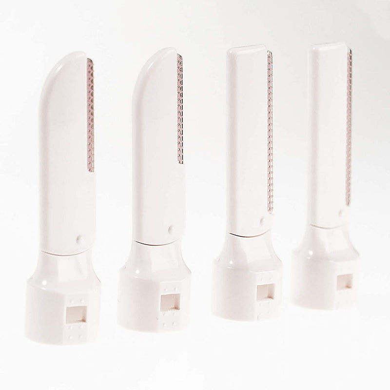 About Face Sonic Beauty-Wand Refill Blades for Exfoliating, 4 Pack – Includes 2 Facial Blades & 2 Brow Blades About Face