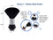 Haircutting Cape For Adults- Barber Cape For Men Hair Cape Barber Cape Hair Cut Cape Cape for Hair Cutting Black Large 55" X 63" Bonus Barber Accessories 1 Neck Duster Brush 1 Barber Neck Strips NA